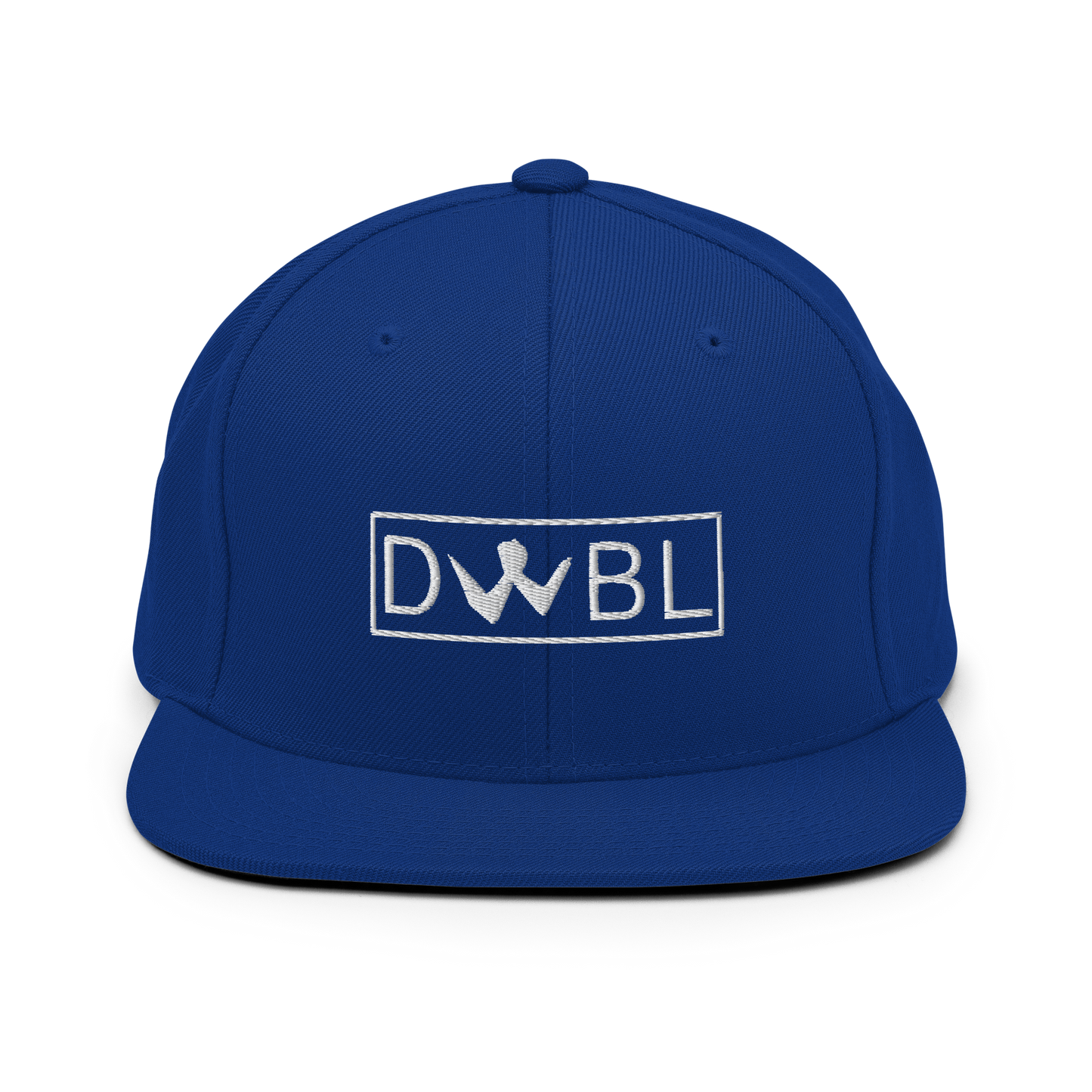 Snapback "DWBL" White Logo Unisex