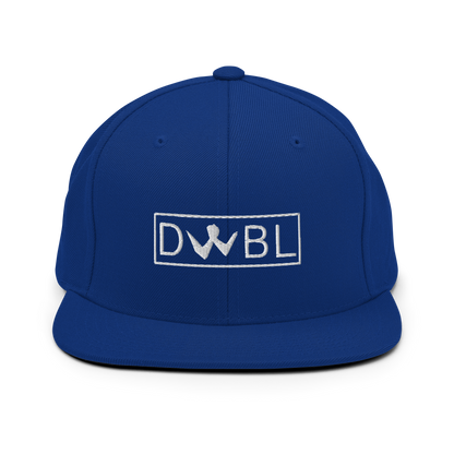 Snapback "DWBL" White Logo Unisex