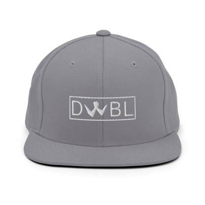 Snapback "DWBL" White Logo Unisex