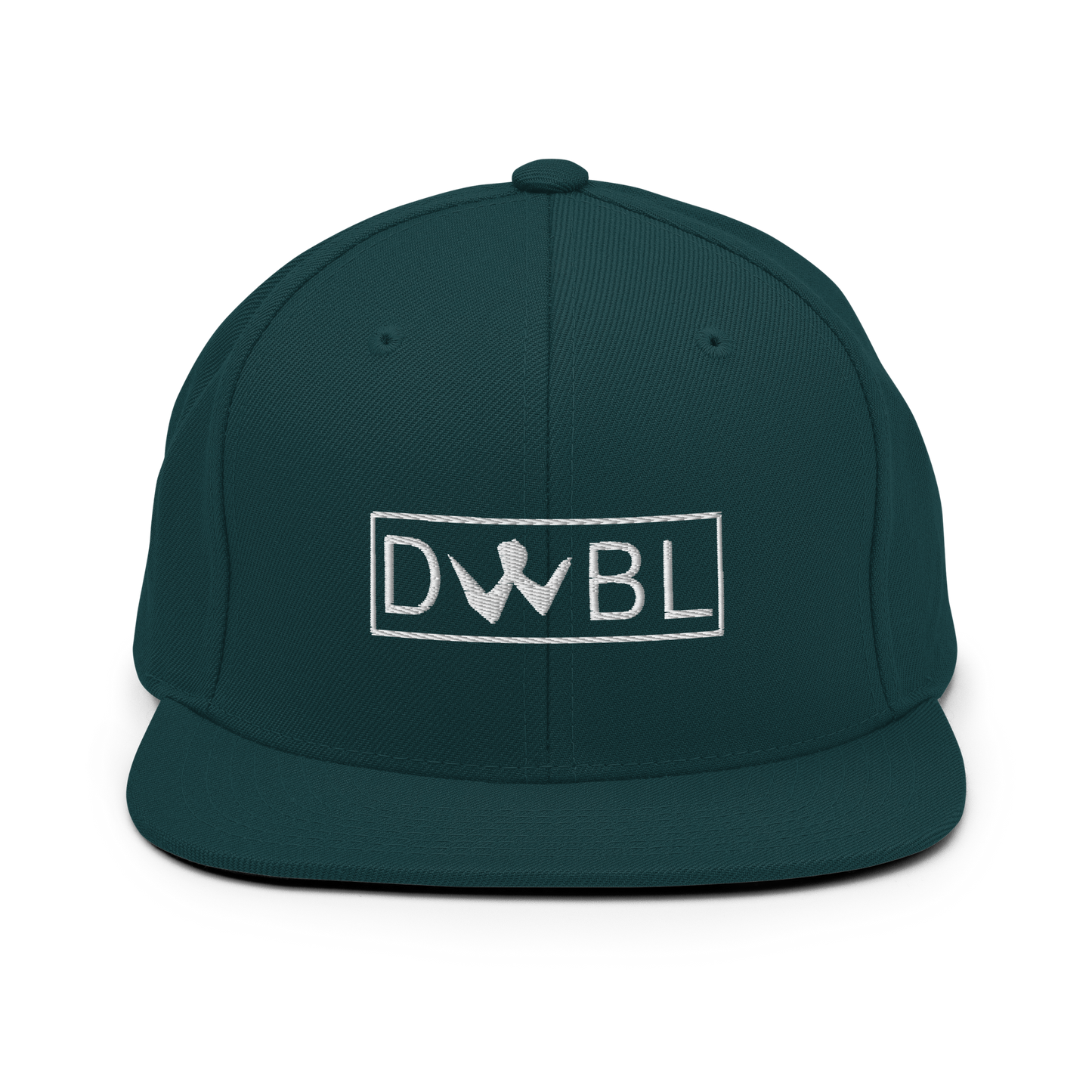 Snapback "DWBL" White Logo Unisex