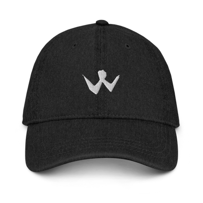 Denim Hat "W" White Logo Unisex