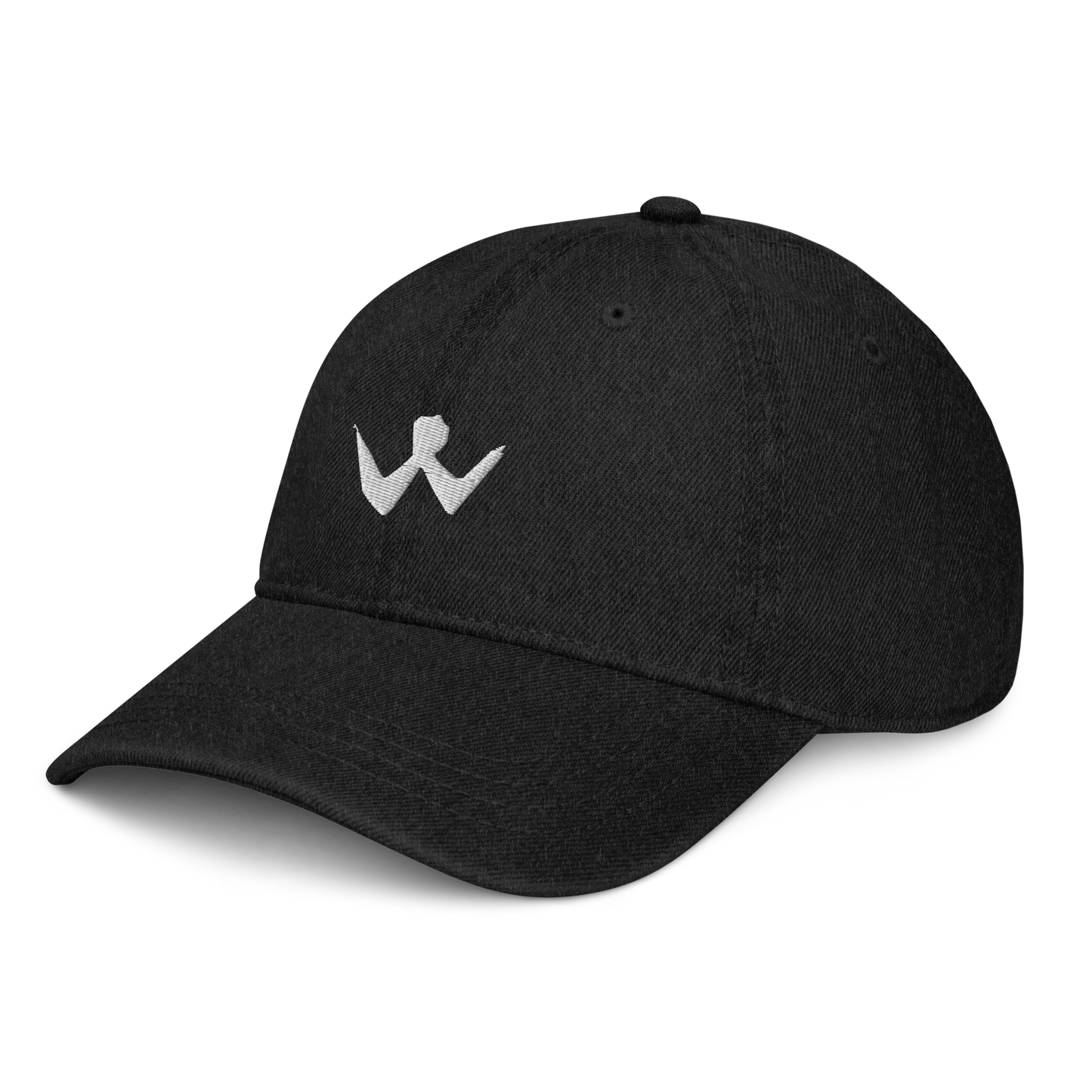 Denim Hat "W" White Logo Unisex