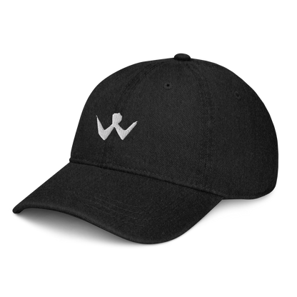 Denim Hat "W" White Logo Unisex