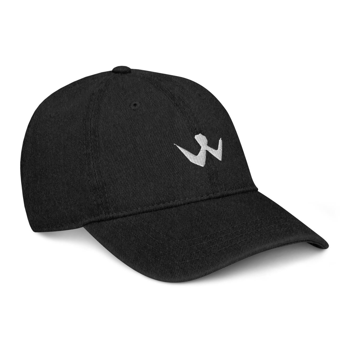 Denim Hat "W" White Logo Unisex