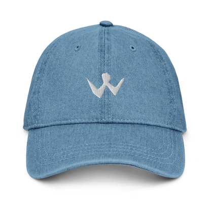 Denim Hat "W" White Logo Unisex