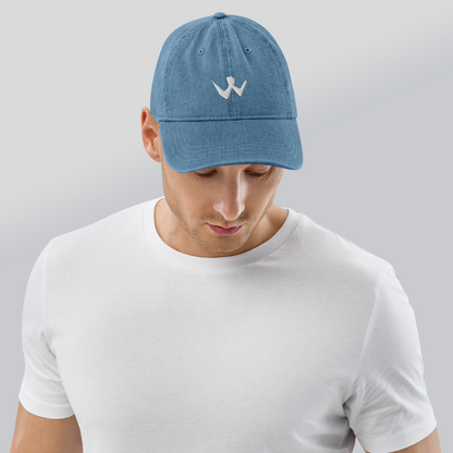 Denim Hat "W" White Logo Unisex