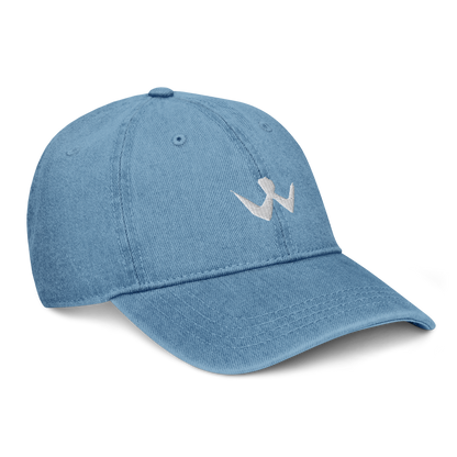 Denim Hat "W" White Logo Unisex