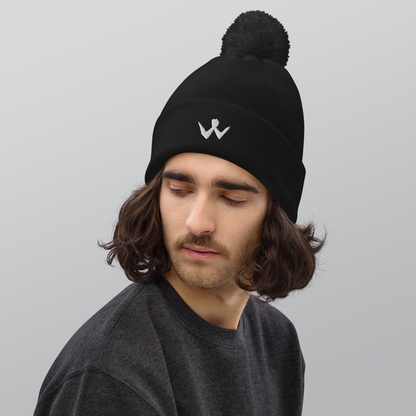 Pompon "W" White Logo Unisex