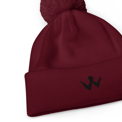 Pompon "W" Black Logo Unisex