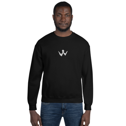 Brotherhood Sweatshirt "W" White Logo Ricamo Unisex