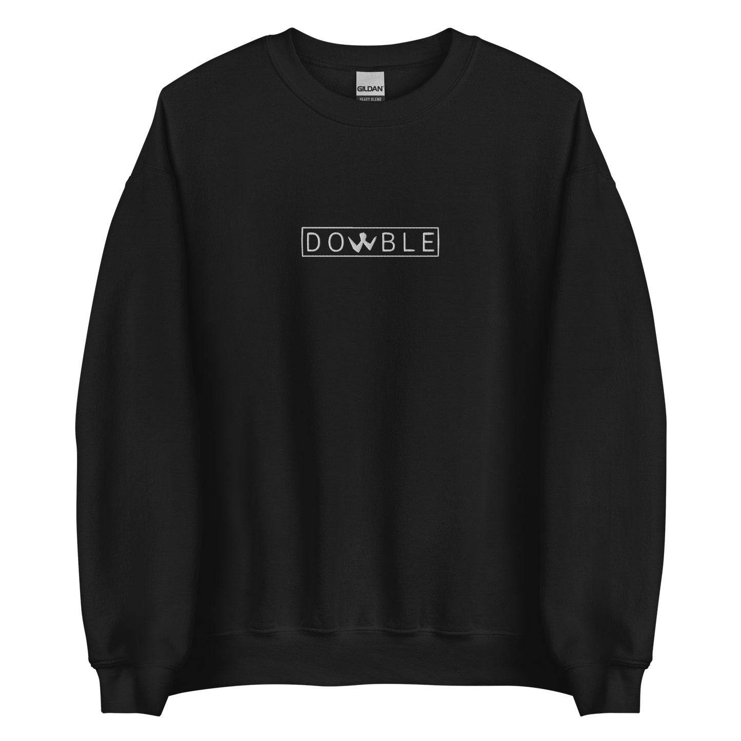 Brotherhood Sweatshirt "DOWBLE" White Logo Ricamo Unisex