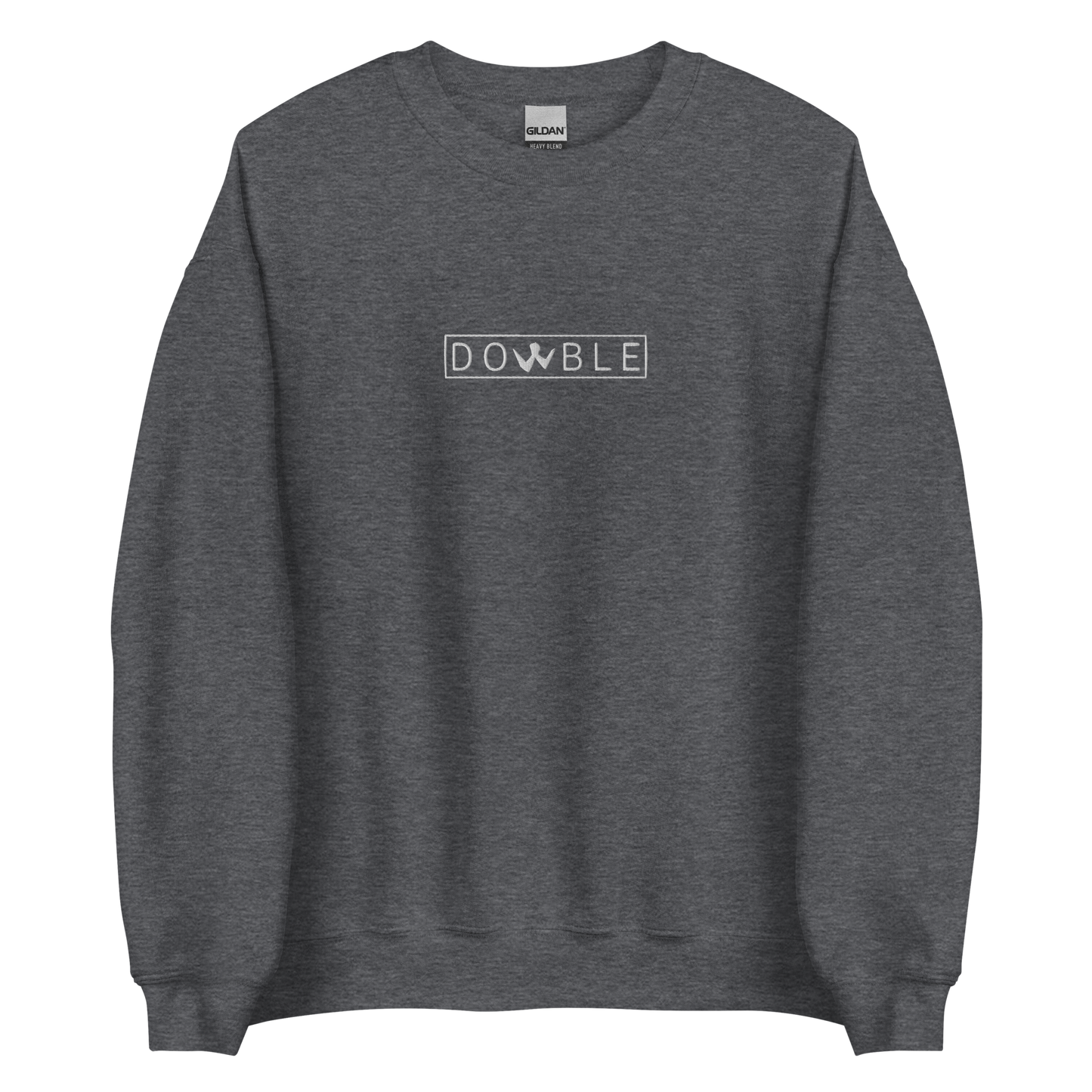 Brotherhood Sweatshirt "DOWBLE" White Logo Ricamo Unisex