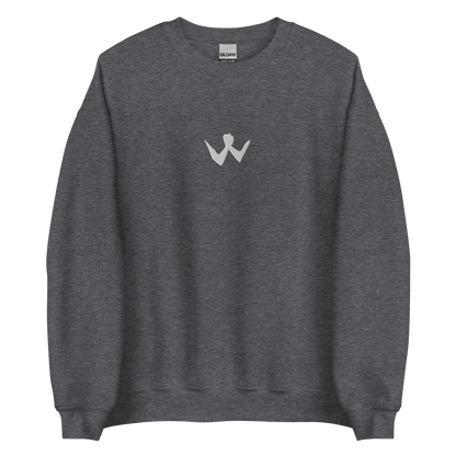 Brotherhood Sweatshirt "W" White Logo Ricamo Unisex