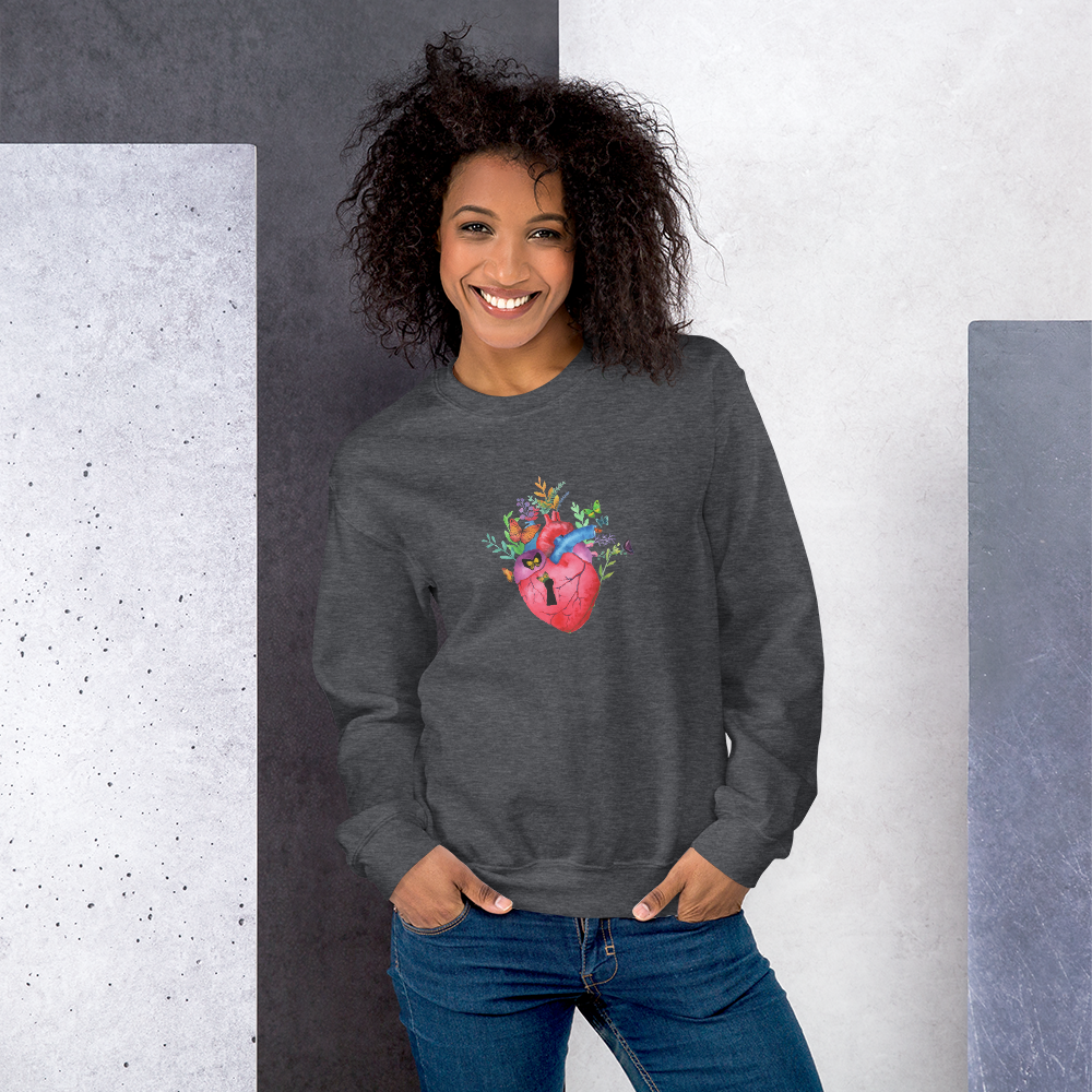 Brotherhood Sweatshirt Heart Unisex