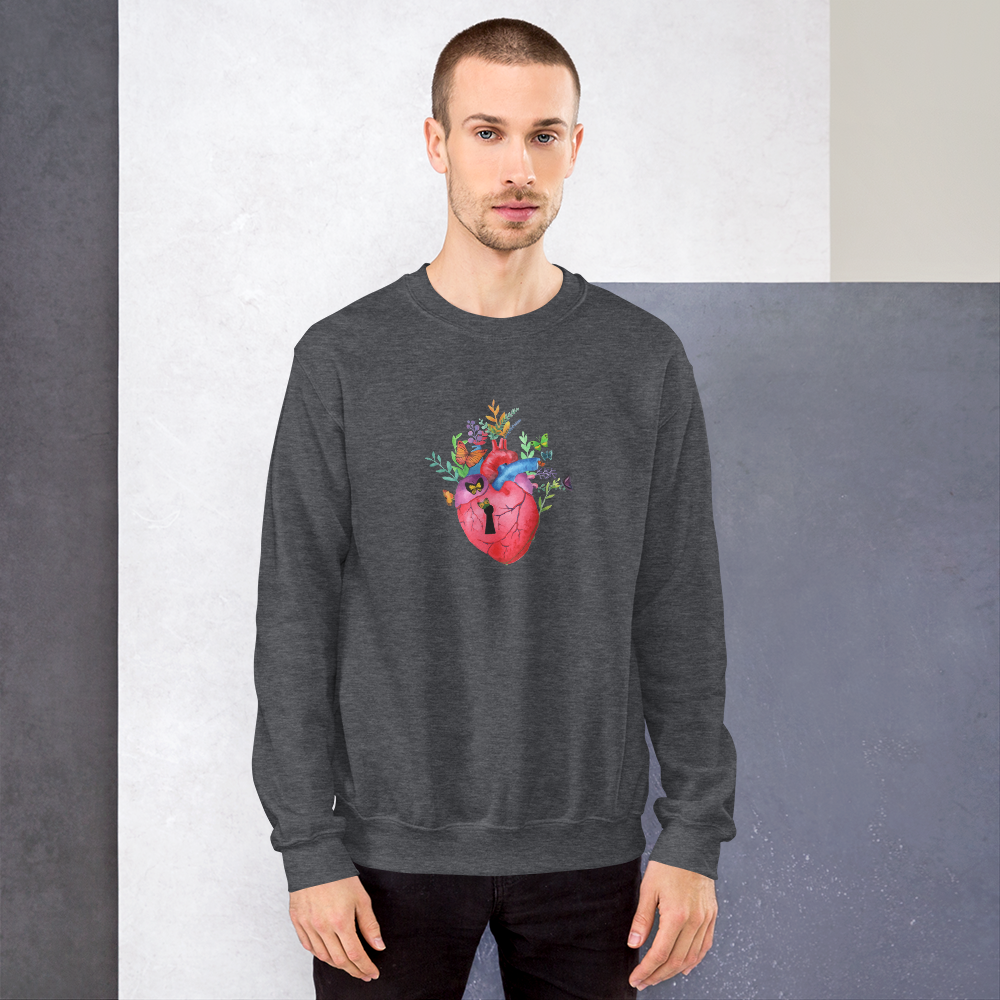 Brotherhood Sweatshirt Heart Unisex