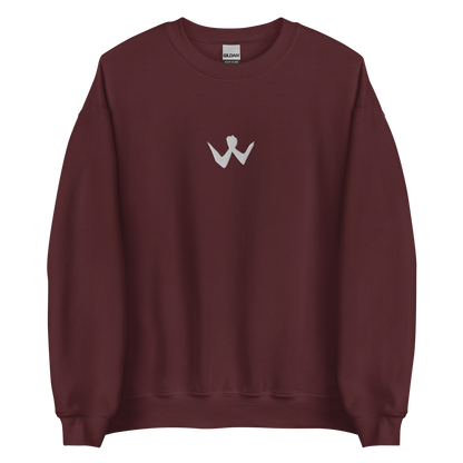 Brotherhood Sweatshirt "W" White Logo Ricamo Unisex