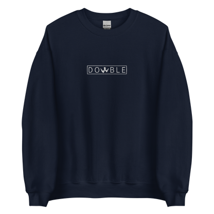 Brotherhood Sweatshirt "DOWBLE" White Logo Ricamo Unisex