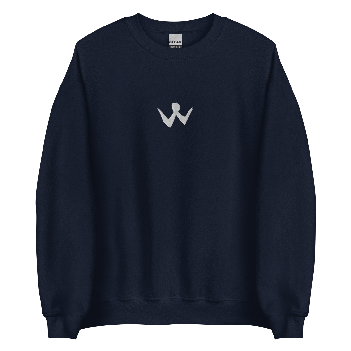 Brotherhood Sweatshirt "W" White Logo Ricamo Unisex