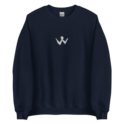 Brotherhood Sweatshirt "W" White Logo Ricamo Unisex