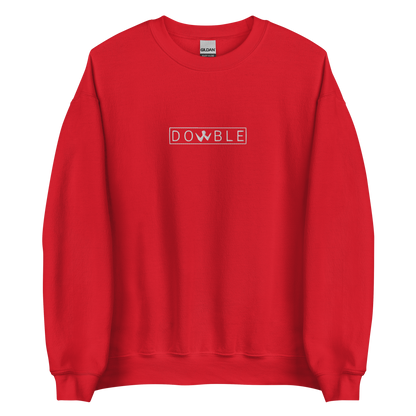 Brotherhood Sweatshirt "DOWBLE" White Logo Ricamo Unisex