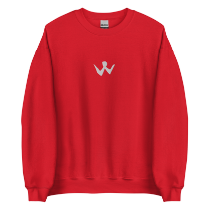 Brotherhood Sweatshirt "W" White Logo Ricamo Unisex