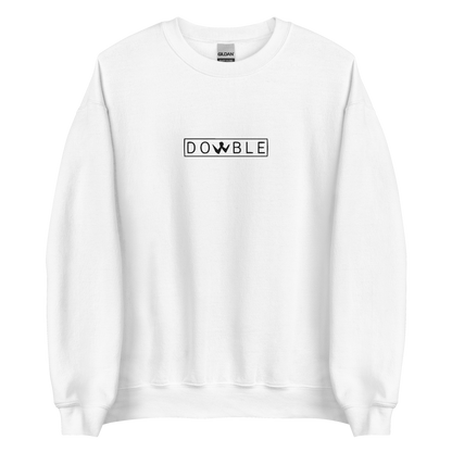 Brotherhood Sweatshirt "DOWBLE" Black Logo Ricamo Unisex