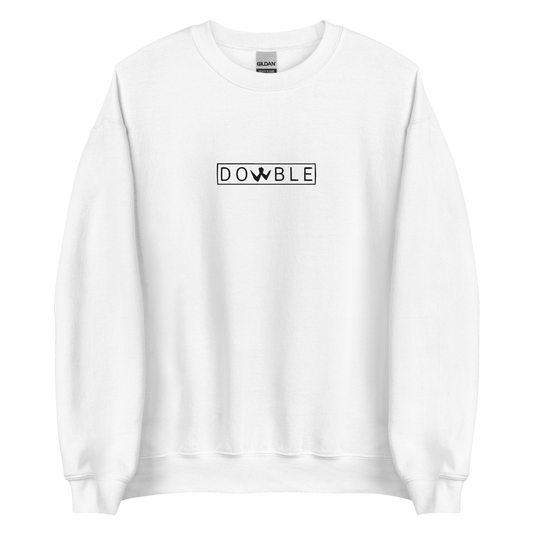 Brotherhood Sweatshirt "DOWBLE" Black Logo Ricamo Unisex