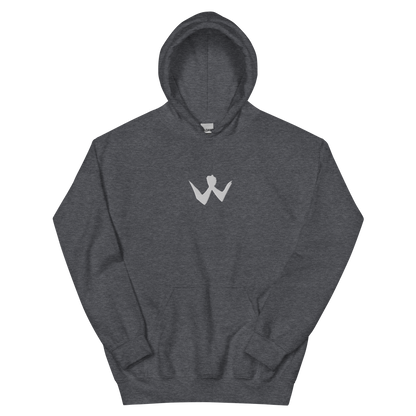 Brotherhood Hoodie "W" White Logo Ricamo Unisex