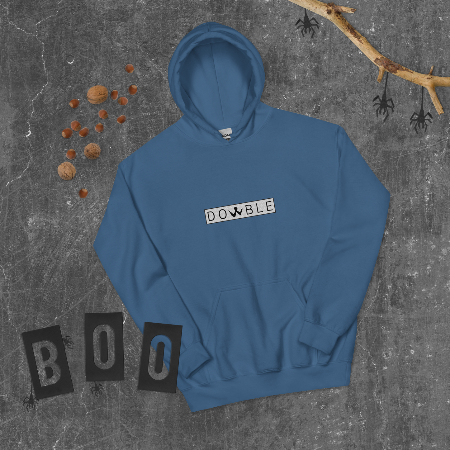 Brotherhood Hoodie "DOWBLE" Box Logo Unisex