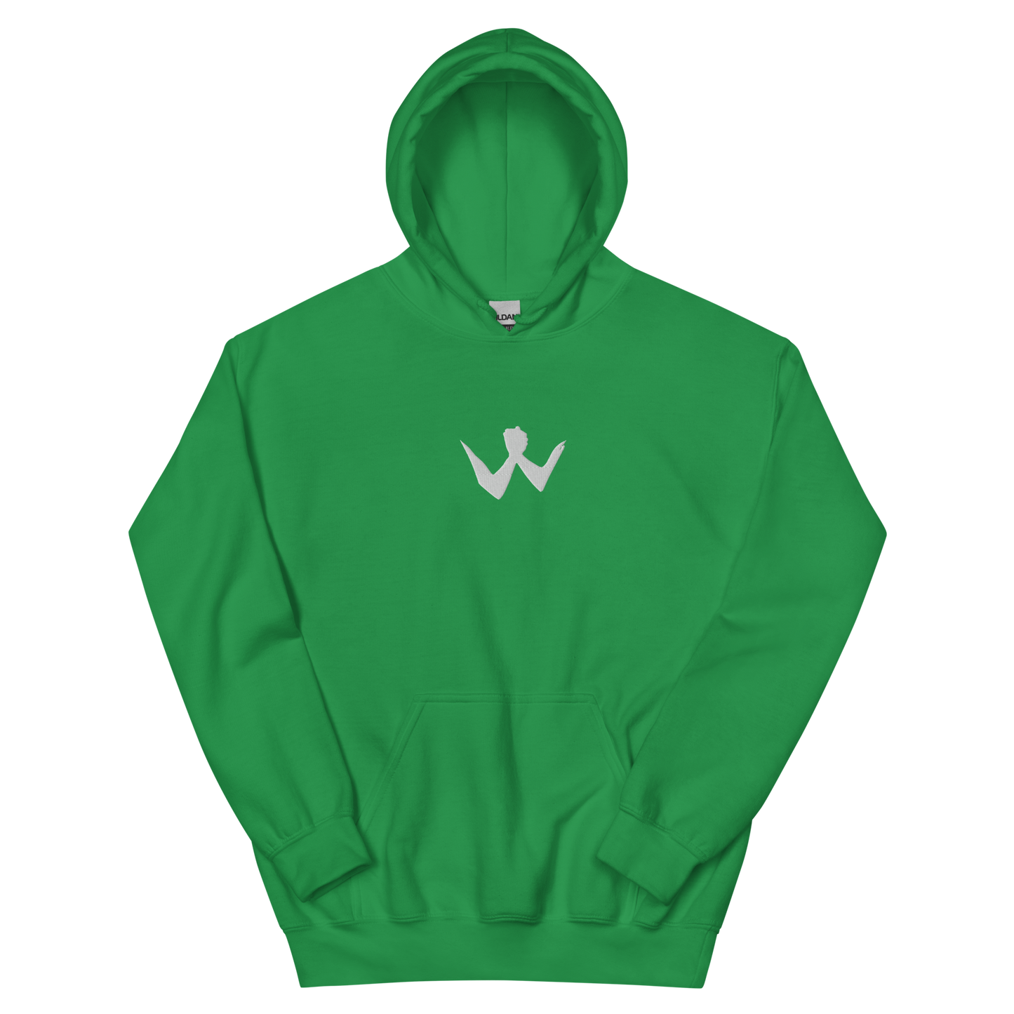 Brotherhood Hoodie "W" White Logo Ricamo Unisex