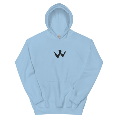 Brotherhood Hoodie "W" Black Logo Ricamo Unisex