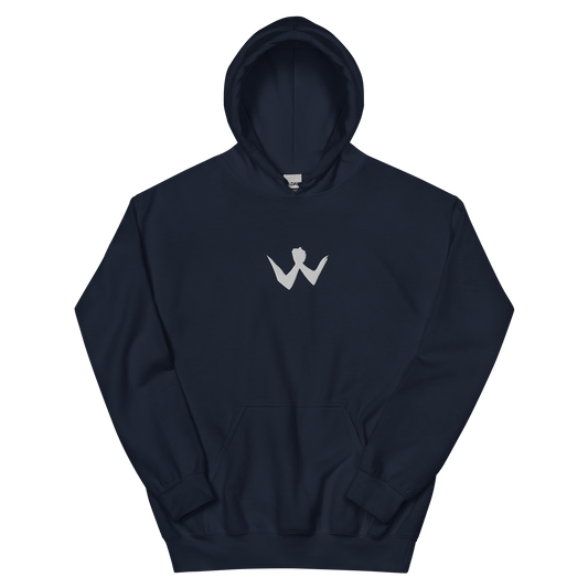 Brotherhood Hoodie "W" White Logo Ricamo Unisex